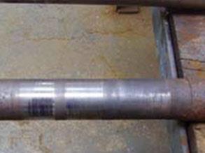 严重受损的轴 严重受损的轴